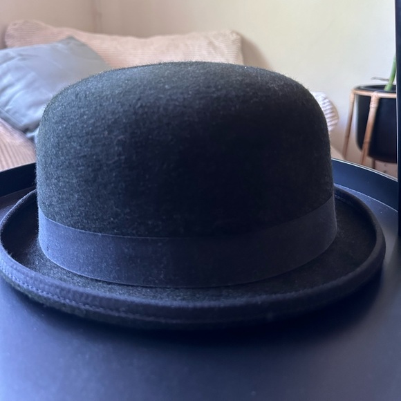 Men’s Bailey of Hollywood Bowler Hat Dark Green 7 3/8 - Picture 2 of 4